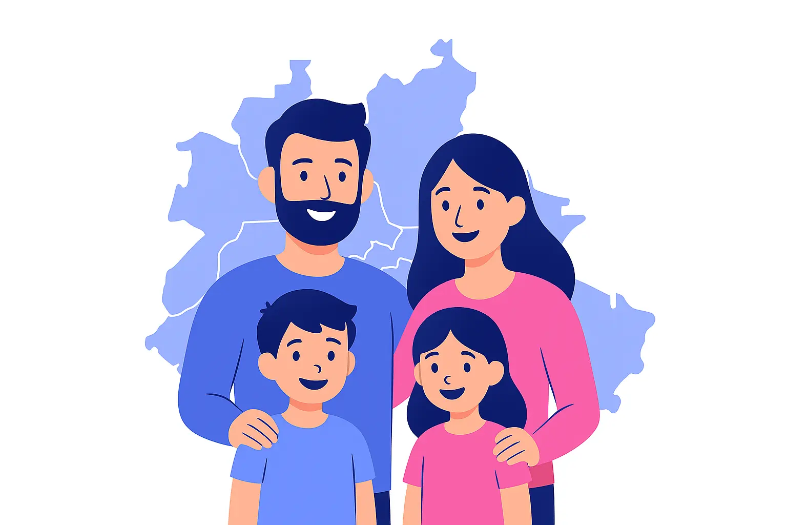 Illustration: Familienguide – Platzhalter